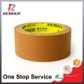 Free Sample Brown Easy Tear Stripe PVC Tape Packaging Tape